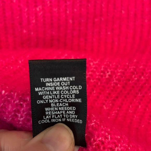 Torrid Vegan Cashmere Cropped Cardigan Sweater Hot Pink - Picture 11 of 13